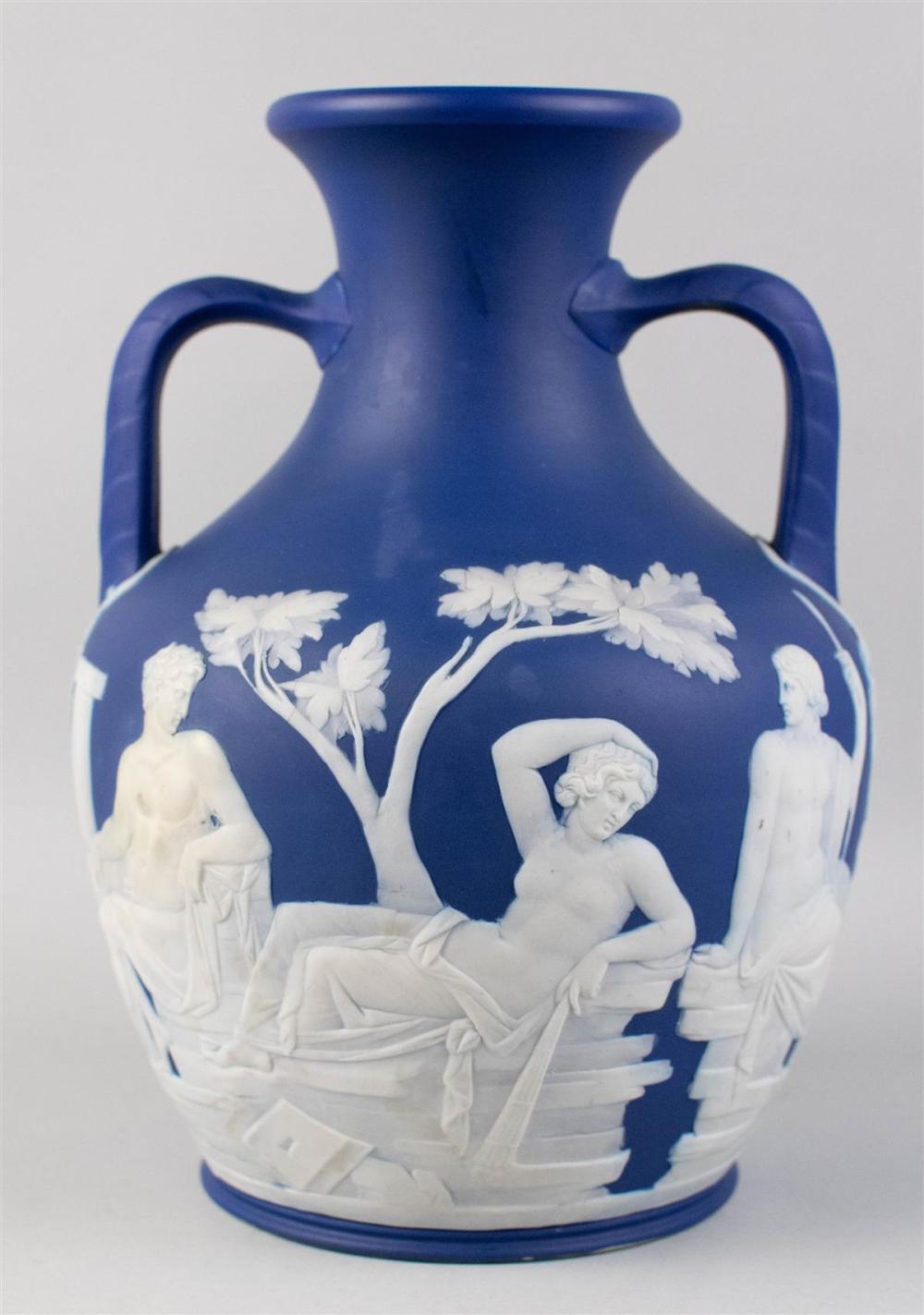 WEDGWOOD DEEP-BLUE DIP JASPERWARE