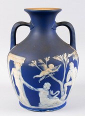 WEDGWOOD DEEP-BLUE DIP JASPERW