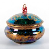WEDGWOOD DRAGON LUSTRE PUFF BO