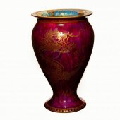 WEDGWOOD DRAGON LUSTRE VASE, C