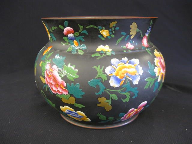 Wedgwood Enameled Basalt Pottery