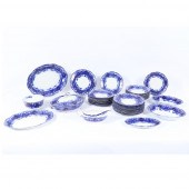 WEDGWOOD ENGLAND FLOW BLUE "AT