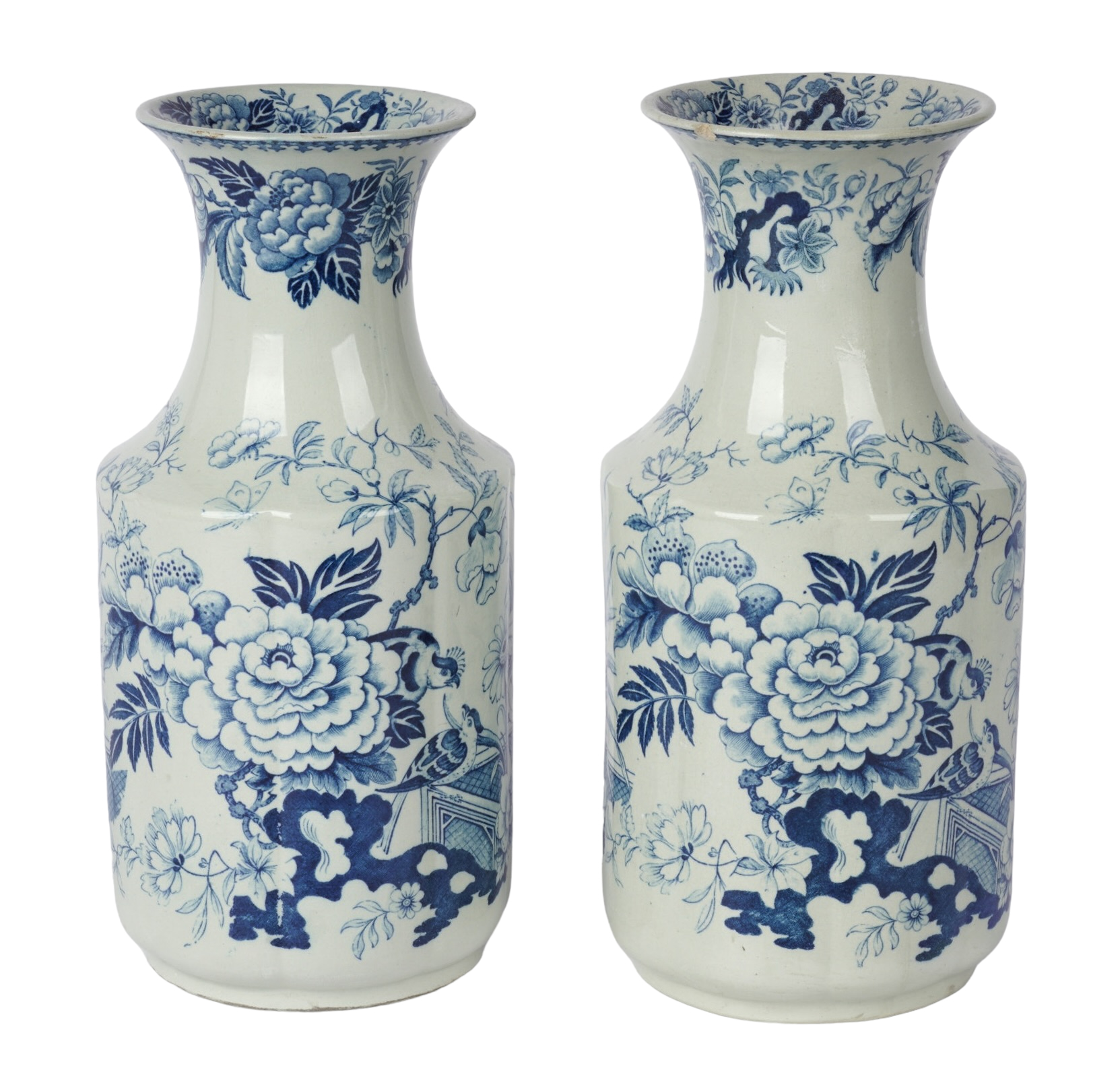 Wedgwood Etruria blue decorated