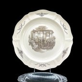 WEDGWOOD ETRURIA PLATE, DECLAR