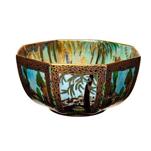 WEDGWOOD FAIRYLAND LUSTRE BOWL,
