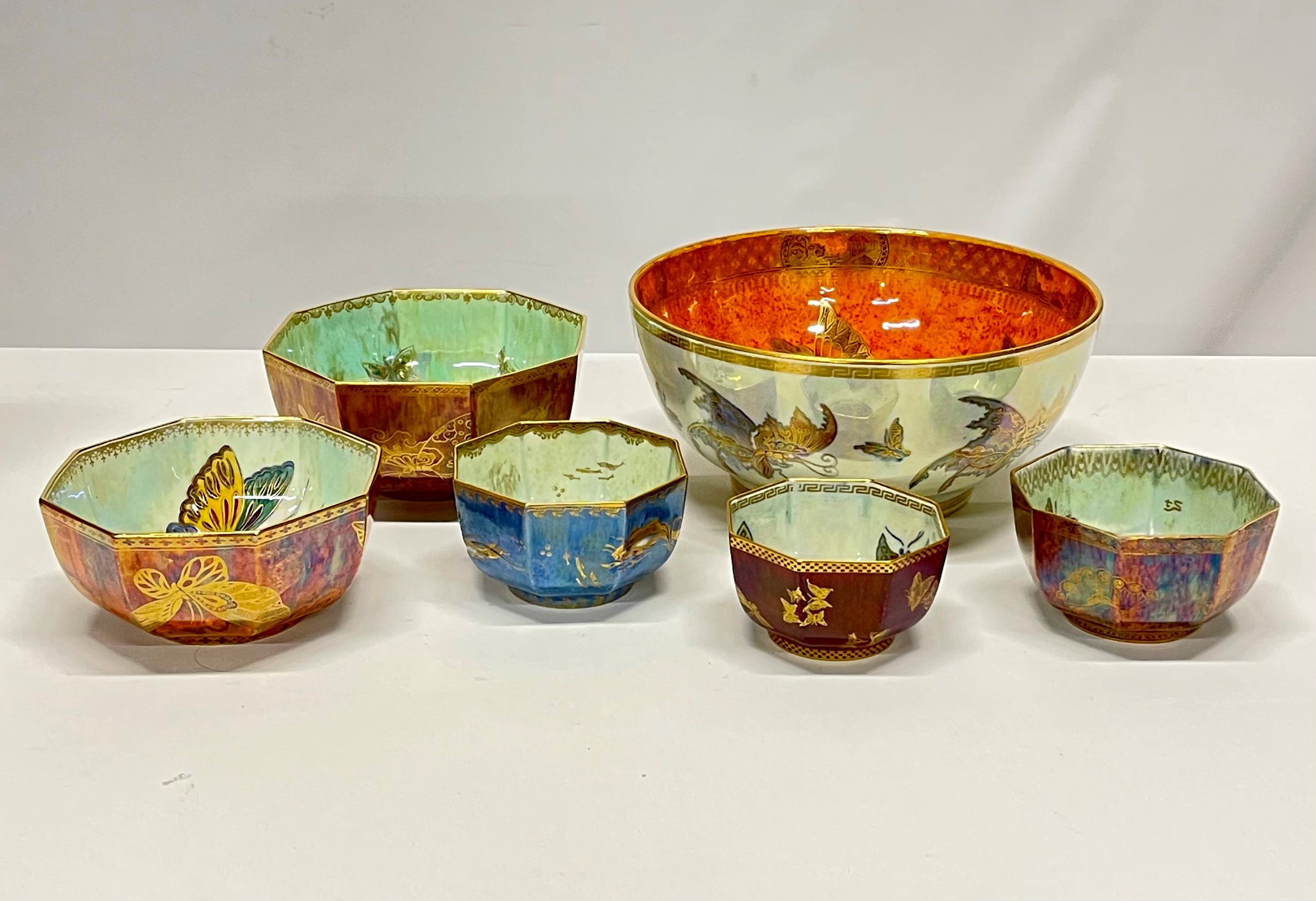 WEDGWOOD FAIRYLAND LUSTREWARE BOWLS