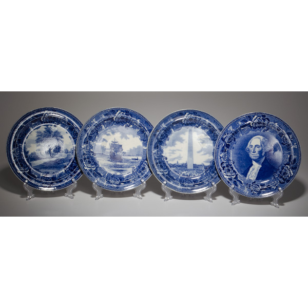 Wedgwood Flow Blue Plates
