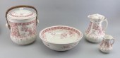 WEDGWOOD FOUR-PIECE CHAMBER SE