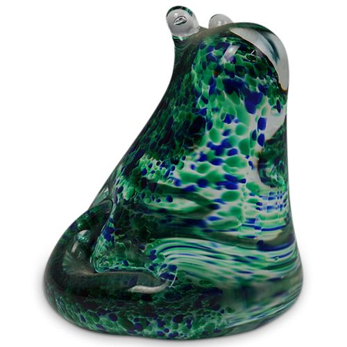 WEDGWOOD GLASS FROG