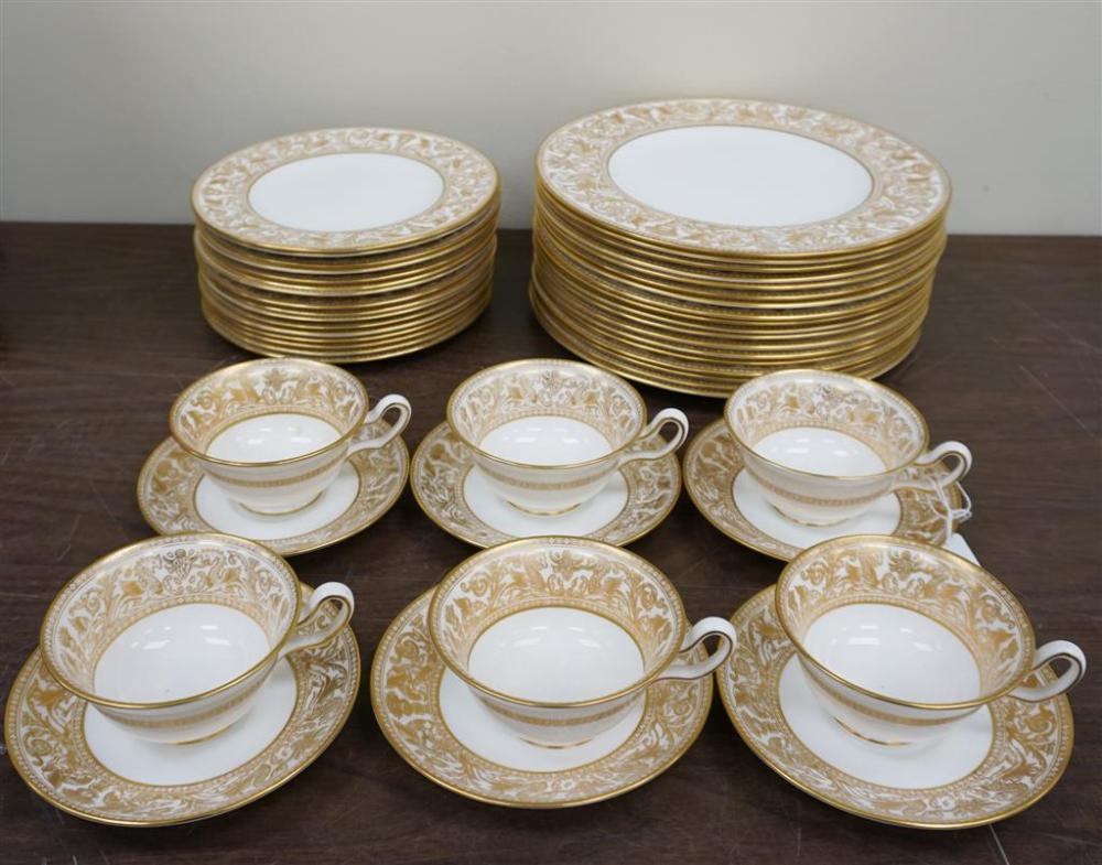 WEDGWOOD GOLD FLORENTINE PATTERN