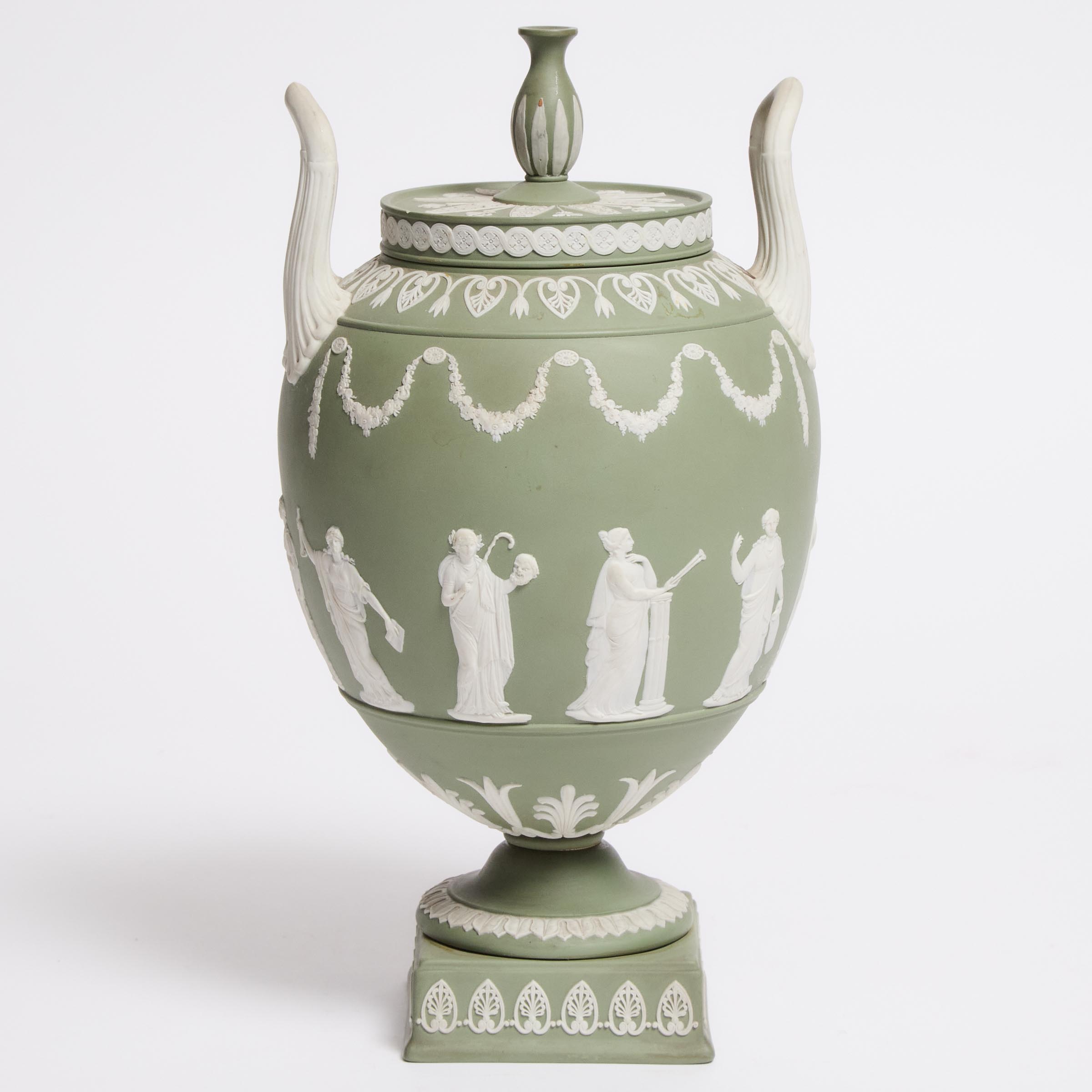 Wedgwood Green Jasper Covered