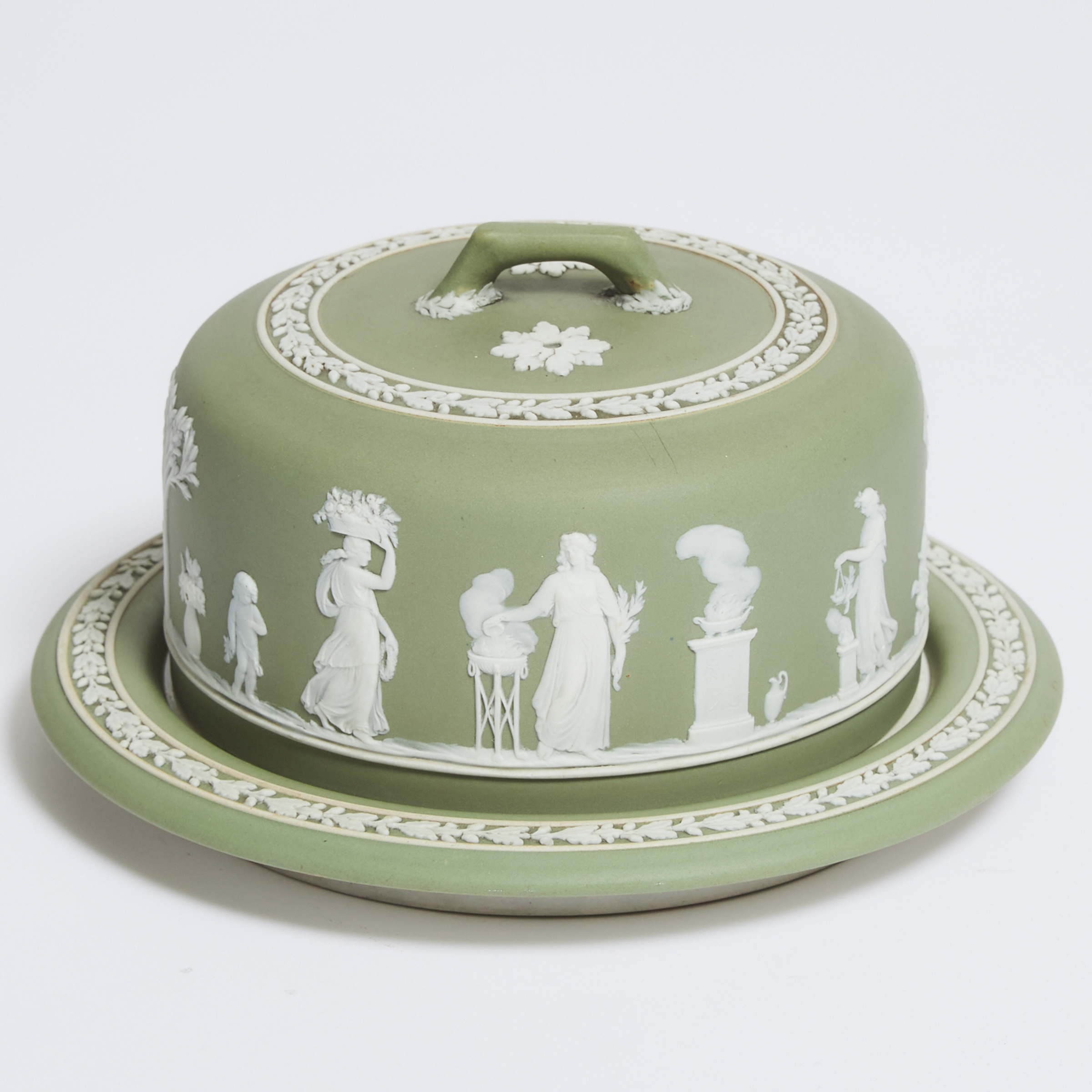 Wedgwood Green Jasper-Dip Covered