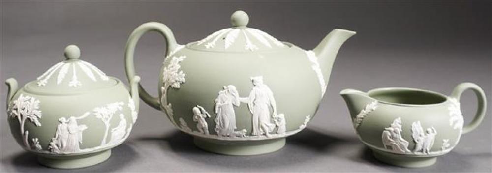WEDGWOOD GREEN JASPERWARE