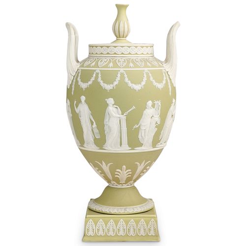 WEDGWOOD GREEN JASPERWARE