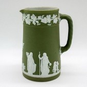WEDGWOOD GREEN OLIVE JASPERWAR
