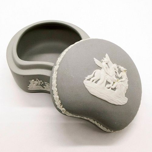 WEDGWOOD GREY JASPERWARE, BEAN