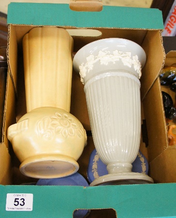 Wedgwood grey & white Queensware