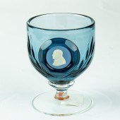 WEDGWOOD JASPER AND CUT GLASS