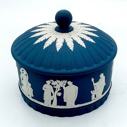 WEDGWOOD JASPERWARE BLUE AND