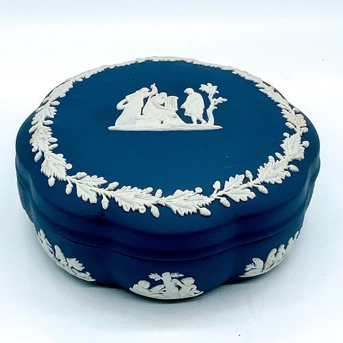 WEDGWOOD JASPERWARE BLUE AND