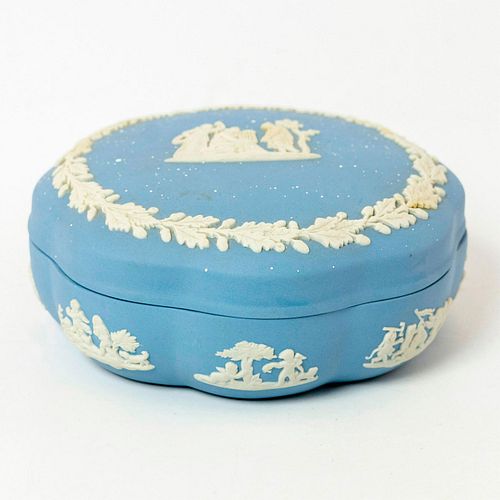 WEDGWOOD JASPERWARE BLUE TRINKET