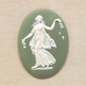 WEDGWOOD JASPERWARE CAMEOS 11"