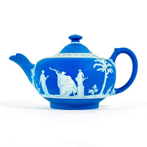 WEDGWOOD JASPERWARE COBALT GREEK