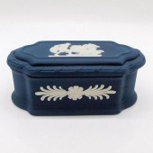 WEDGWOOD JASPERWARE DARK BLUE