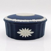 WEDGWOOD JASPERWARE OVAL DARK