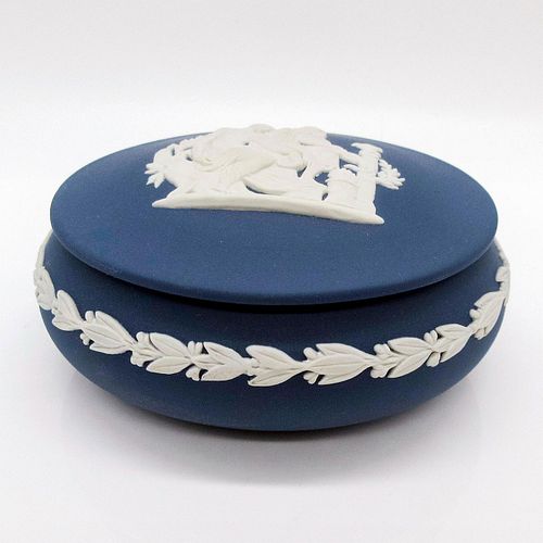 WEDGWOOD JASPERWARE OVAL DARK