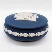 WEDGWOOD JASPERWARE OVAL DARK