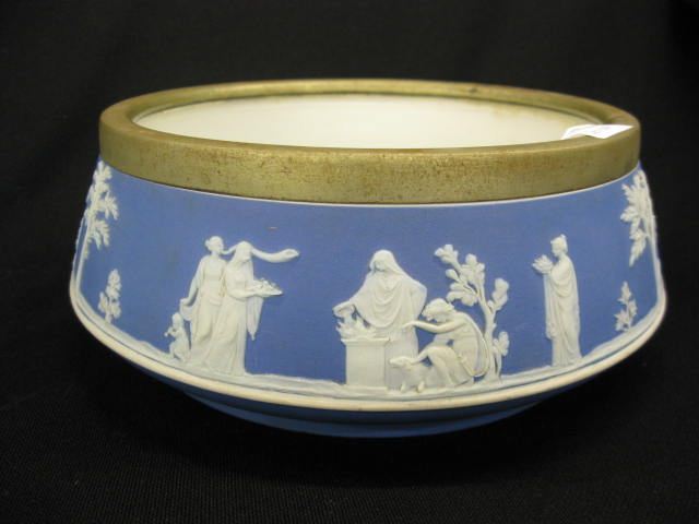Wedgwood Jasperware Planter blue