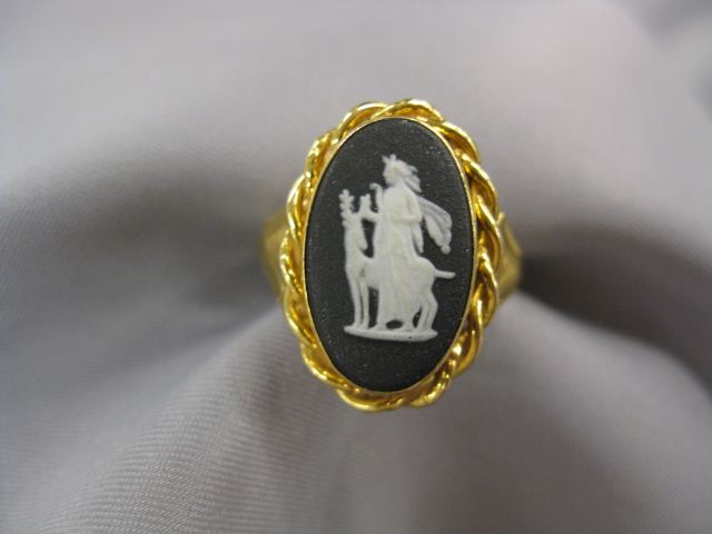 Wedgwood Jasperware Ring black