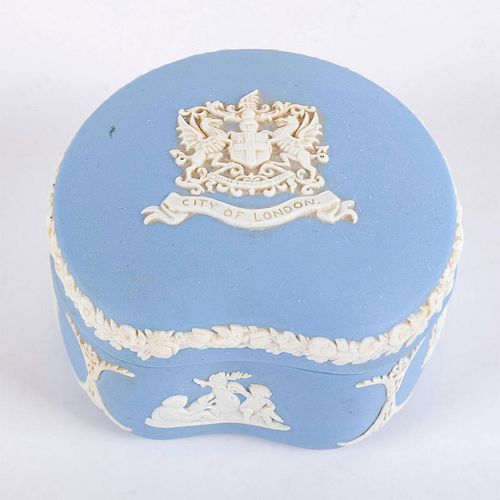 WEDGWOOD JASPERWARE TRINKET BOX