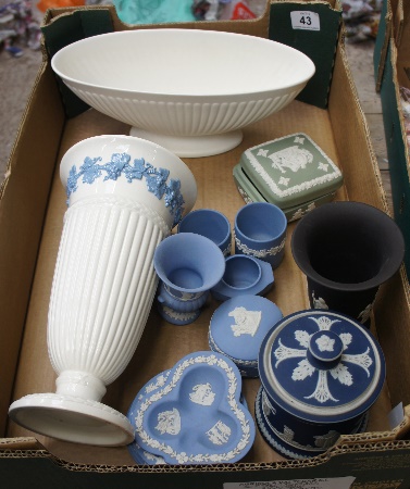 Wedgwood Large Queensware Blue on
