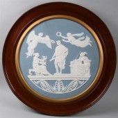 WEDGWOOD LIGHT-BLUE DIP JASPER