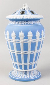 WEDGWOOD LIGHT-BLUE DIP JASPER