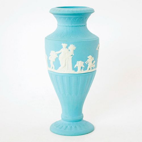 WEDGWOOD LIGHT BLUE JASPERWARE, BUD