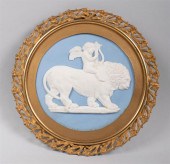 WEDGWOOD LIGHT-BLUE JASPERWARE