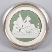WEDGWOOD LIGHT-GREEN DIP JASPE