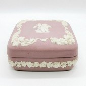 WEDGWOOD LILAC JASPERWARE LIDD