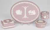 WEDGWOOD LILAC JASPERWARE<br>W