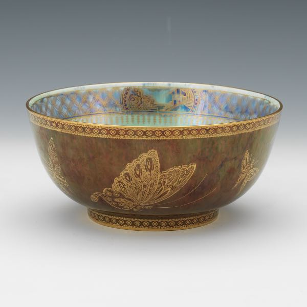 WEDGWOOD LUSTERWARE BUTTERFLY