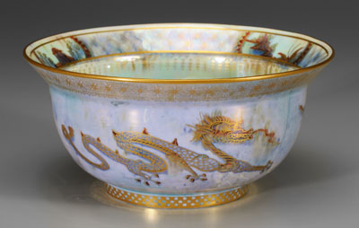 Wedgwood lustre dragon lustre bowl,