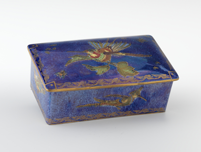 Wedgwood Lustre Hummingbird Box