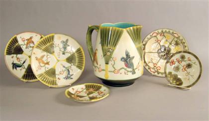 Wedgwood majolica 'Argenta' pattern