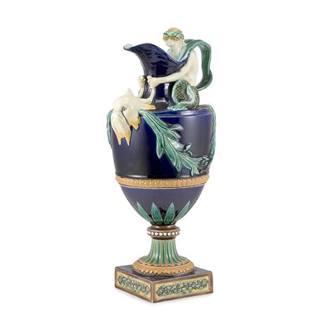 Wedgwood Majolica Ewer 	 