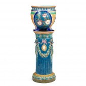 WEDGWOOD MAJOLICA JARDINIERE A