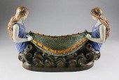 WEDGWOOD MAJOLICA LOW NAIAD CE