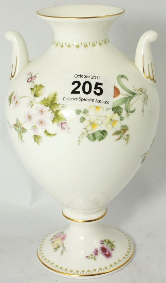 Wedgwood Mirabelle Two Handled Vase